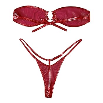 一点物 女性の立体オブジェ（ビキニ） 芸術品 SCULPTOR]Patrol Reversible Bikini Top Pink/White Melange